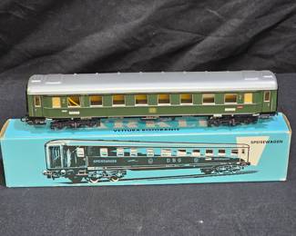 Vtg Marklin HO 4024 Dining Car, Vettura Ristorante
