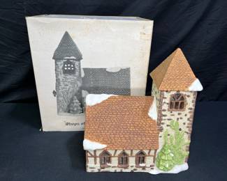 Department 56 Shops of Dickens Village Church