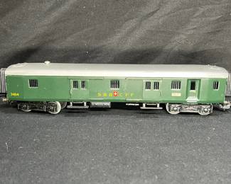 Marklin HI 348/4 SBBC/Swiss Baggage Car Green