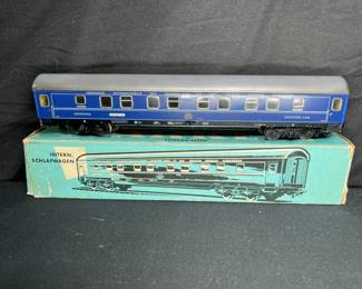 Vintage Marklin 4029 HO Sleeping Car with Box