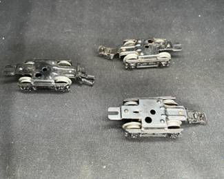 3 Marklin HO Die Cast Bogies