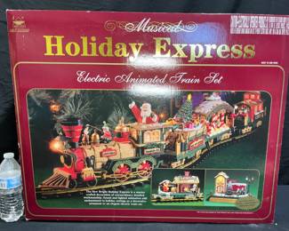Musical Holiday Express Electric Train Set #386
