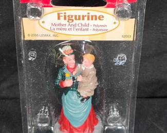 2 LEMAX & 1 Coventry Cove Figurines