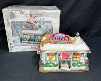 Christmas Streets 2005 Collection Silvertop Diner