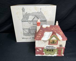 Dept. 56 Shops of Dickens Village Butcher Shop