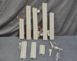 9 Marklin HO C-Track Straight Circuit Track