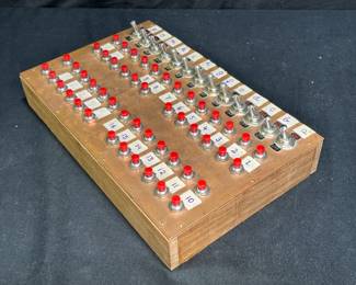 Model Train Control Panel