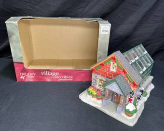 Holiday Time Village Collections Green House
