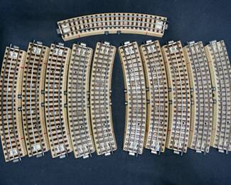 Marklin 12 Pc 3600 BSA Curved Contact Track