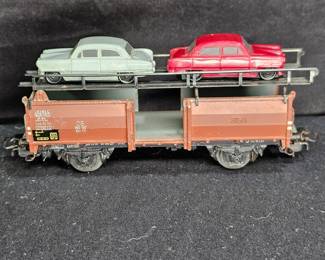 2 Marklin HO #4613 315/4 DB 869 160 Auto Transport