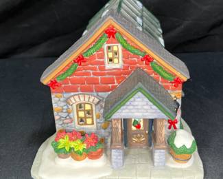 Holiday Time Village Collections Green House