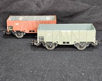 2 Marklin HO #311 High Side Open Freight Car