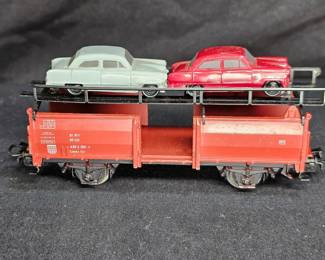 2 Marklin HO #4613 315/4 DB 869 160 Auto Transport