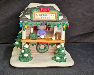 Hershey's Tree Stand & Garden Ridge Nutcrackers