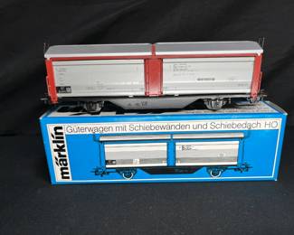 Marklin HO #4633 Freight Car with Original Box
