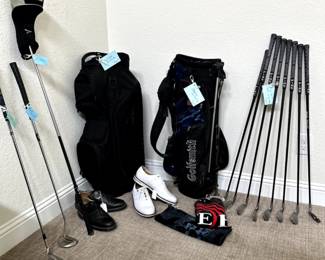 Golf club sets and golfing items