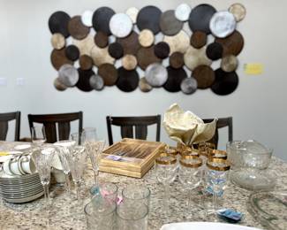 crystal and china sets