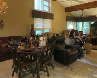 A home full of furniture!