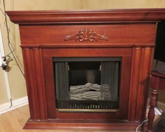 Self standing fireplace