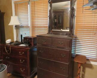 Antique Dresser with mirror