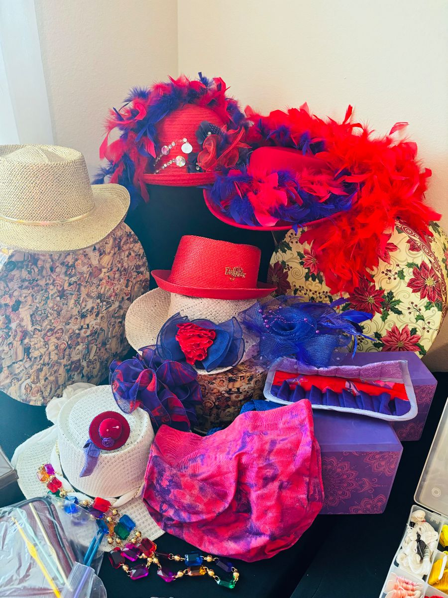 Red Hat Ladies sense of humor:  "We eat dessert first, because at our age we just never know."