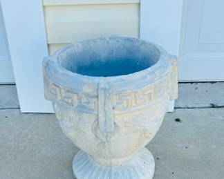 Nice flowerpot.  Won't blow away in the hurricane.