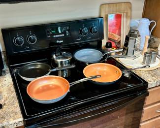 Bring home some color to the kitchen.  Make the other pots and pans in the cabinet jealous.