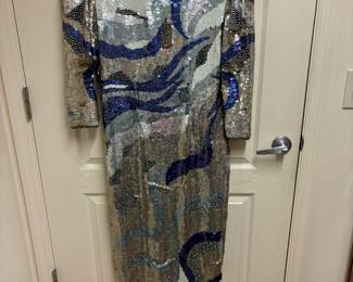 Aluminum foil style.