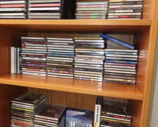 CDs. Hundreds of CDs.