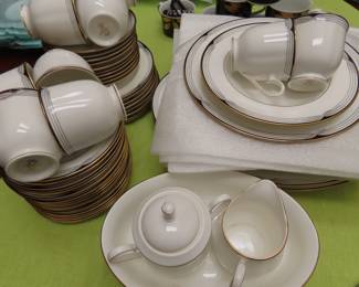 Lenox dinner set.