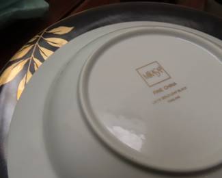 Mikasa dinner set.