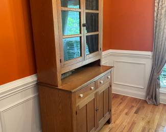 Antique hutch
