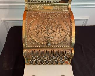 Antique national cash register - includes original keys