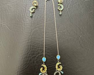 Ayala Bar necklace and earring set