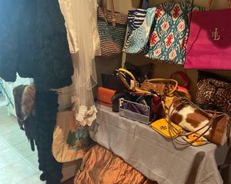 Amazing selection of high end purses