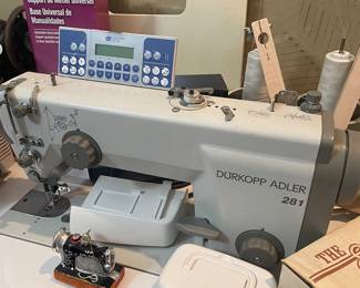 TONS of sewing, fabric, crafting