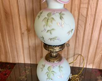 Vintage Fenton Lamp