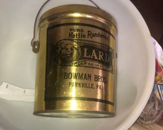 Lard tin
