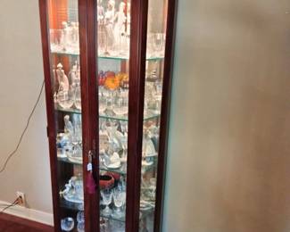 Lighted Curio Cabinet