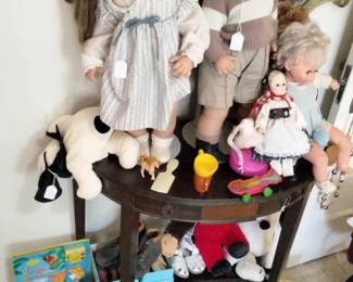 Vintage Toys, Dolls, and Books