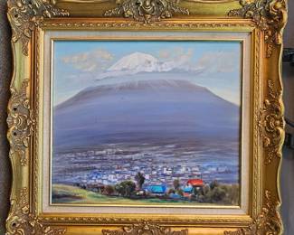 Japanese oil painting.