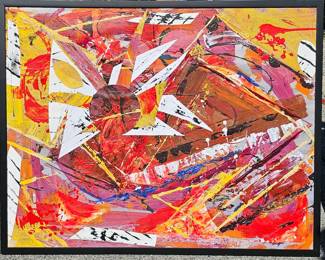 Donavan Field large abstract.