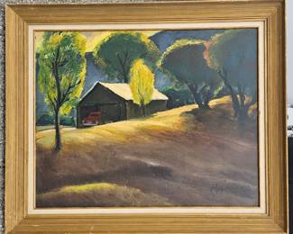 Edgar Kiechle 24 x 30 oil.