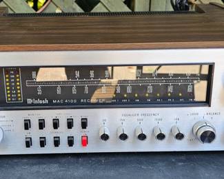 McIntosh 4100 reciever. Certified to operate at factory specs. Receipt from tech included.