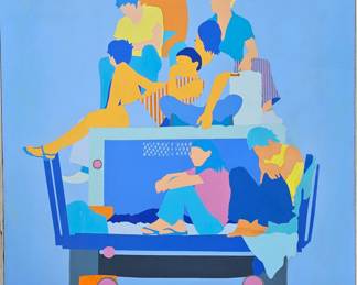 Clarence Measelle 40 x 34 oil.