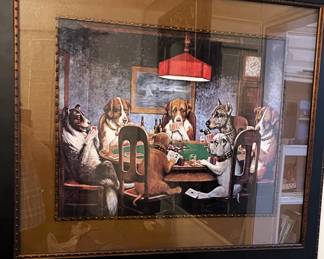 "Dogs Playing Poker" by Cassius Marcellas Coolidge.
