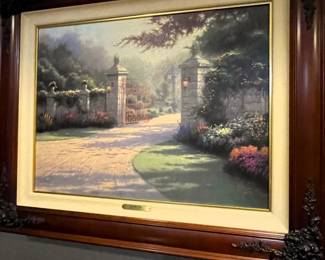 Thomas Kincaide "Summer Gate".