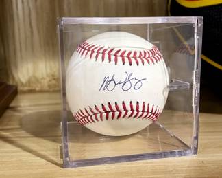 Michael Young autographed.