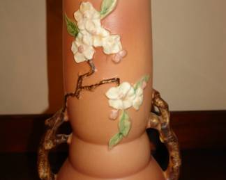 Roseville Apple Blossom Pink 1949 Mid-Century Modern Art Pottery