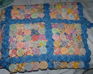 Antique pin wheel quilt